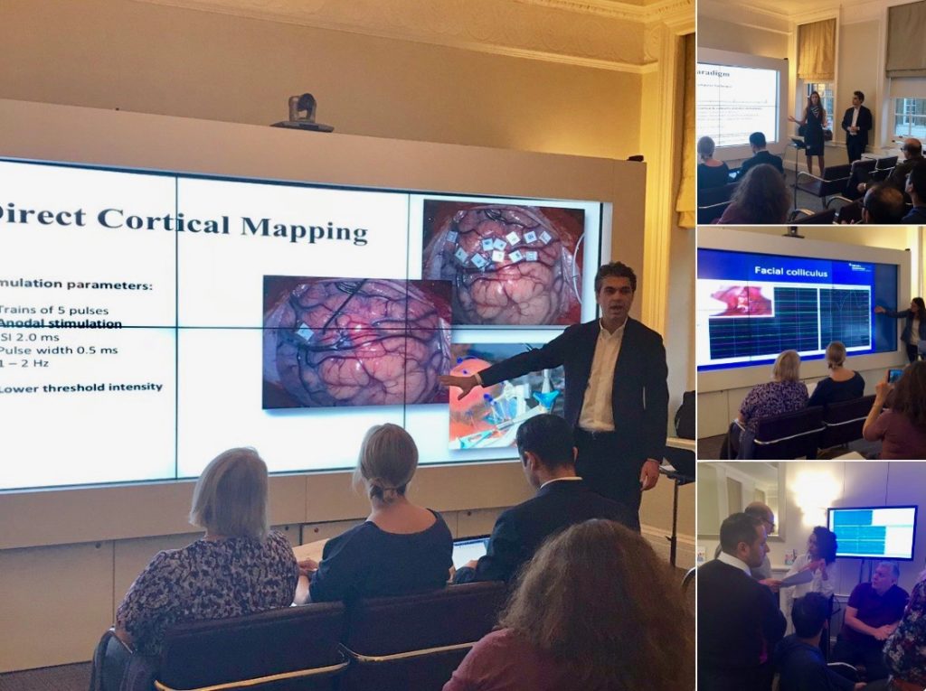 Il Dr. Christian Brogna al corso internazionale di Neuromonitoring e Mapping a Londra